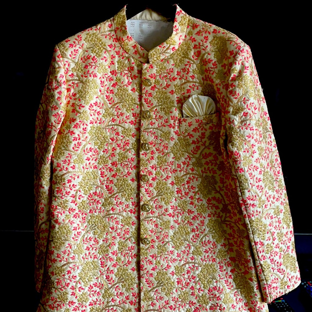 Indian wedding outfit silk